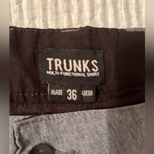 Trunks brand shorts in lightly used condition.